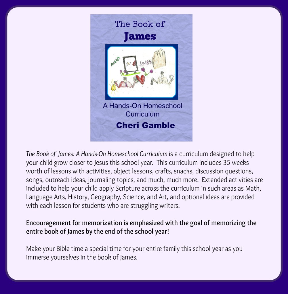 The Book of James Bible Curriculum