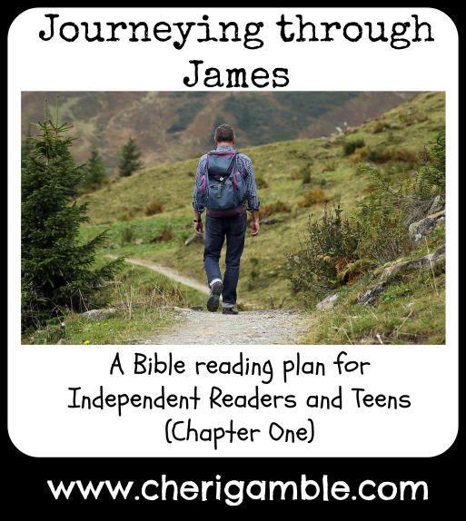 James Chapter One Bible Reading Plan for Independent Readers and Teens
